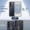 image:imageJETech Ultra Slim Case for Samsung Galaxy S25 Black  Camera Lens Protection Lightweight Matte Finish Minimalist Hard PP Material Cover Supports Wireless ChargingBlack