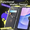 image:imageJETech Wallet Case for Samsung Galaxy A15 Black  Shockproof PU Leather Card Holder Magnetic Flip Cover Stand Feature Full Camera ProtectionBlack