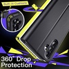 image:imageJETech Wallet Case for Samsung Galaxy A15 Black  Shockproof PU Leather Card Holder Magnetic Flip Cover Stand Feature Full Camera ProtectionBlack
