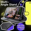 image:imageJETech Wallet Case for Samsung Galaxy A15 Black  Shockproof PU Leather Card Holder Magnetic Flip Cover Stand Feature Full Camera ProtectionBlack