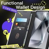 image:imageJETech Wallet Case for Samsung Galaxy S24 Black  Shockproof PU Leather Card Holder Magnetic Flip Cover Stand Feature Full Camera ProtectionBlack