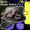 image:imageJETech Wallet Case for Samsung Galaxy S24 Black  Shockproof PU Leather Card Holder Magnetic Flip Cover Stand Feature Full Camera ProtectionBlack