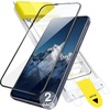 image:imageJETech 3D 9H Screen Protector for Samsung Galaxy A57 2Pack  Full Coverage Tempered Glass AntiFingerprint AutoAlign Installation CaseFriendlyGalaxy A57