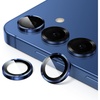 image:imageJETech Camera Lens Protector for Samsung Galaxy S25 Black 1 Set  9H Tempered Glass Metal Individual Ring Cover HD ClearNavy