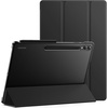 image:imageJETech Case Cover for Galaxy Tab S10 UltraS9 Ultra 146 Black  Slim Translucent Back Design TriFold Stand Support S Pen Charging Auto WakeSleep Lightweight Shockproof ProtectionBlack