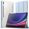 image:imageJETech Case Cover for Galaxy Tab S10 UltraS9 Ultra 146 Graphite Black  Clear Transparent Back S Pen Holder Slim Shockproof Protection TriFold Stand Auto WakeSleepLight Blue