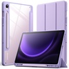 image:imageJETech Case Cover for Samsung Galaxy Tab S10 LiteS10 FES9 FE 109 Black  Clear Transparent Back S Pen Holder Slim Shockproof Protection TriFold Stand Auto WakeSleepLight Purple
