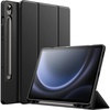 image:imageJETech Case Cover for Samsung Galaxy Tab S10 LiteS10 FES9 FE 109 Black  Soft TPU Protection S Pen Holder TriFold Stand Supports S Pen Charging Auto WakeSleep Shockproof Lightweight DesignBlack