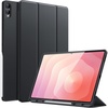 image:imageJETech Case Cover for Samsung Galaxy Tab S11 Ultra Black  Soft TPU Protection S Pen Holder TriFold Stand Supports S Pen Charging Auto WakeSleep Shockproof Lightweight DesignBlack