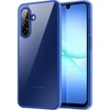 image:imageJETech Case for Samsung Galaxy A14 AntiYellowing Clear  Shockproof Protection Scratch Resistant Hard PC Back Durable Transparent TPU BumperBlue