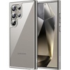 image:imageJETech Case for Samsung Galaxy S24 AntiYellowing Clear  Shockproof Protection Scratch Resistant Hard PC Back Durable Transparent TPU BumperTitanium Grey