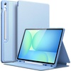 image:imageJETech Folio Case Cover for Samsung Galaxy Tab S10 FE Plus 131 Black  MultiAngle Stand Cover S Pen Holder Slim Protective Cover Auto WakeSleepBlue