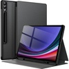 image:imageJETech Folio Case for Galaxy Tab S10 UltraS9 Ultra 146 Black  MultiAngle Stand Cover S Pen Holder Slim Protective Cover Auto WakeSleepBlack