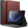 image:imageJETech Folio Case for Samsung Galaxy Tab S10 LiteS10 FES9 FE 109 Black  MultiAngle Stand Cover S Pen Holder Slim Protective Cover Auto WakeSleepWine