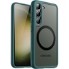 image:imageJETech Magnetic Case for Samsung Galaxy S23 Plus Black  Compatible with MagSafe Translucent Matte Back Shockproof ProtectionMidnight Green