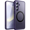 image:imageJETech Magnetic Case for Samsung Galaxy S24 Black  Compatible with MagSafe Translucent Matte Back Shockproof ProtectionCobalt Violet
