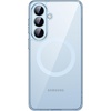 image:imageJETech Magnetic Case for Samsung Galaxy S24 Compatible with MagSafe Clear  Shockproof Protective Phone Cover Scratch Resistant Clear BackSky Blue