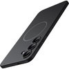 image:imageJETech Magnetic Slim Case for Samsung Galaxy S25 FE Black  Compatible with MagSafe Full Camera Lens Protection UltraThin Lightweight Matte Finish Phone CoverBlack