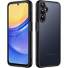 image:imageJETech Matte Case for Samsung Galaxy A15 Black  MilitaryGrade Protection Frosted Matte Back AntiFingerprint Finish Shockproof DesignBlack