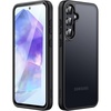 image:imageJETech Matte Case for Samsung Galaxy A55 Black  MilitaryGrade Protection Frosted Matte Back AntiFingerprint Finish Shockproof DesignBlack