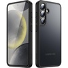 image:imageJETech Matte Case for Samsung Galaxy S24 Black  MilitaryGrade Protection Frosted Matte Back AntiFingerprint Finish Shockproof DesignBlack