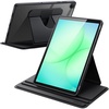 image:imageJETech Rotating Case Cover for Samsung Galaxy Tab A11 Plus Black  360 Rotation Stand Clear Back Design Auto WakeSleep Full ProtectionBlack