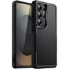 image:imageJETech Rugged Case for Samsung Galaxy S25 Black  DualLayer Protection HeavyDuty Shockproof Design Matte FinishTitanium Black