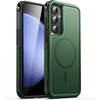 image:imageJETech Rugged Magnetic Case for Samsung Galaxy S23 FE Black  Compatible with MagSafe DualLayer Rugged Protection Shockproof Phone CoverMidnight Green