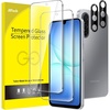 image:imageJETech Screen Protector for Galaxy A54 with Camera Lens Protector 22Pack  HD Clear Tempered Glass AntiScratch ProtectionGalaxy A17