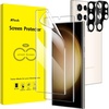 image:imageJETech TPU Screen Protector for Samsung Galaxy S23 Ultra 22 Pack  with Camera Lens Protector Flexible TPU Film Fingerprint ID Compatible HD Clear Easy InstallationGalaxy S23 Ultra