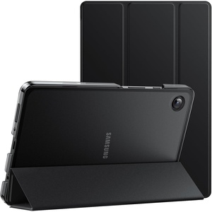 image:imageJETech Case Cover for Samsung Galaxy Tab A11A9 87 20252023 Black  Slim Translucent Back Design TriFold Stand Lightweight Shockproof ProtectionBlack