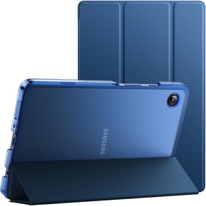 image:imageJETech Case Cover for Samsung Galaxy Tab A11A9 87 20252023 Black  Slim Translucent Back Design TriFold Stand Lightweight Shockproof ProtectionNavy