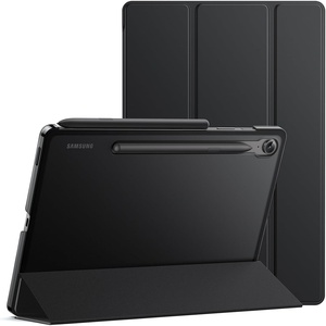 image:imageJETech Case Cover for Samsung Galaxy Tab S10 LiteS10 FES9 FE 109 Black  Slim Translucent Back Design TriFold Stand Support S Pen Charging Auto WakeSleep Lightweight Shockproof ProtectionBlack