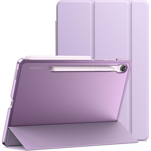 image:imageJETech Case Cover for Samsung Galaxy Tab S10 LiteS10 FES9 FE 109 Black  Slim Translucent Back Design TriFold Stand Support S Pen Charging Auto WakeSleep Lightweight Shockproof ProtectionLavender