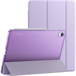 image:imageJETech Case Cover for Samsung Galaxy Tab S11 Black  Slim Translucent Back Design TriFold Stand Support S Pen Pairing Auto WakeSleep Lightweight Shockproof ProtectionLavender