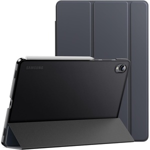 image:imageJETech Case Cover for Samsung Galaxy Tab S11 Black  Slim Translucent Back Design TriFold Stand Support S Pen Pairing Auto WakeSleep Lightweight Shockproof ProtectionGray