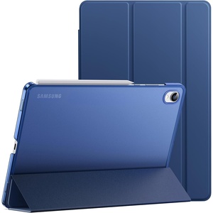 image:imageJETech Case Cover for Samsung Galaxy Tab S11 Black  Slim Translucent Back Design TriFold Stand Support S Pen Pairing Auto WakeSleep Lightweight Shockproof ProtectionNavy