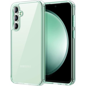 image:imageJETech Case for Samsung Galaxy S23 FE AntiYellowing Clear  Shockproof Protection Scratch Resistant Hard PC Back Durable Transparent TPU BumperOlive