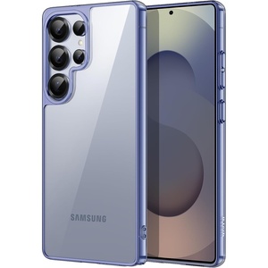 image:imageJETech Case for Samsung Galaxy S24 AntiYellowing Clear  Shockproof Protection Scratch Resistant Hard PC Back Durable Transparent TPU BumperTitanium Silverblue