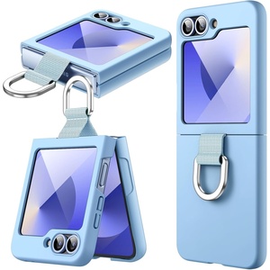 image:imageJETech Case for Samsung Galaxy Z Flip 7 FEFlip 6 Mint Green  Hard PC Construction Slim Shockproof Protection AntiScratch FinishBlue