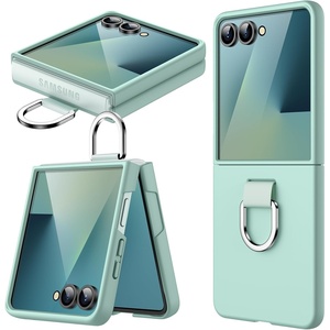 image:imageJETech Case for Samsung Galaxy Z Flip 7 FEFlip 6 Mint Green  Hard PC Construction Slim Shockproof Protection AntiScratch FinishMint