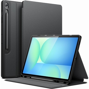 image:imageJETech Folio Case Cover for Samsung Galaxy Tab S10 FE Plus 131 Black  MultiAngle Stand Cover S Pen Holder Slim Protective Cover Auto WakeSleepBlack