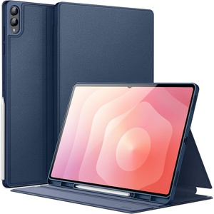 image:imageJETech Folio Case Cover for Samsung Galaxy Tab S11 Ultra Black  MultiAngle Stand Cover S Pen Holder Slim Protective Cover Auto WakeSleepNavy
