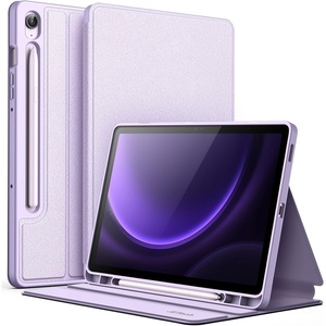 image:imageJETech Folio Case for Samsung Galaxy Tab S10 LiteS10 FES9 FE 109 Black  MultiAngle Stand Cover S Pen Holder Slim Protective Cover Auto WakeSleepLavender