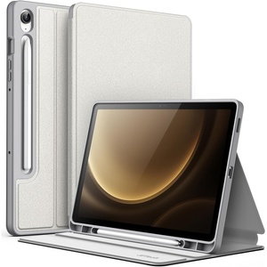 image:imageJETech Folio Case for Samsung Galaxy Tab S10 LiteS10 FES9 FE 109 Black  MultiAngle Stand Cover S Pen Holder Slim Protective Cover Auto WakeSleepSilver