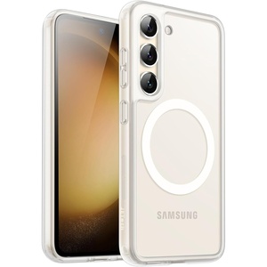 image:imageJETech Magnetic Case for Samsung Galaxy S23 Black  Compatible with MagSafe Translucent Matte Back Shockproof ProtectionFrosted Clear