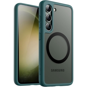 image:imageJETech Magnetic Case for Samsung Galaxy S23 Black  Compatible with MagSafe Translucent Matte Back Shockproof ProtectionMidnight Green