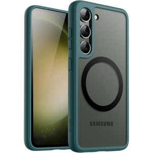 image:imageJETech Magnetic Case for Samsung Galaxy S23 Plus Black  Compatible with MagSafe Translucent Matte Back Shockproof ProtectionMidnight Green