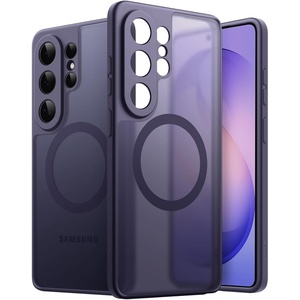 image:imageJETech Magnetic Case for Samsung Galaxy S24 Black  Compatible with MagSafe Translucent Matte Back Shockproof ProtectionHeron Purple