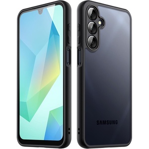 image:imageJETech Matte Case for Samsung Galaxy A16 Black  MilitaryGrade Protection Frosted Matte Back AntiFingerprint Finish Shockproof DesignBlack